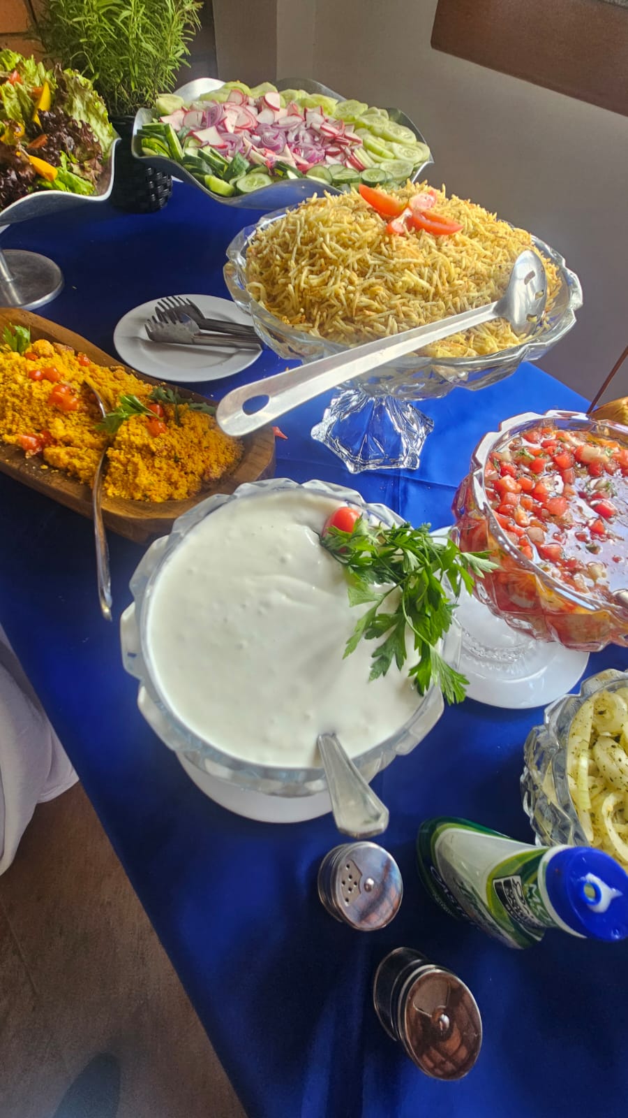 mesa saladas